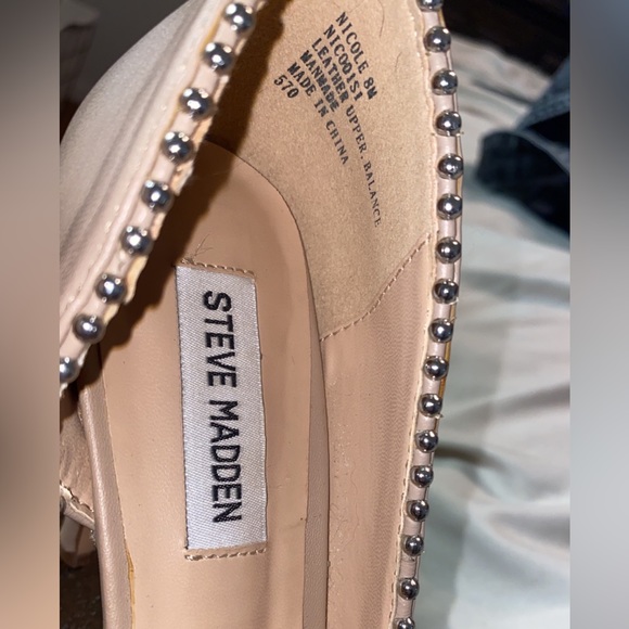 Steve Madden Nude Heels - Picture 2 of 6